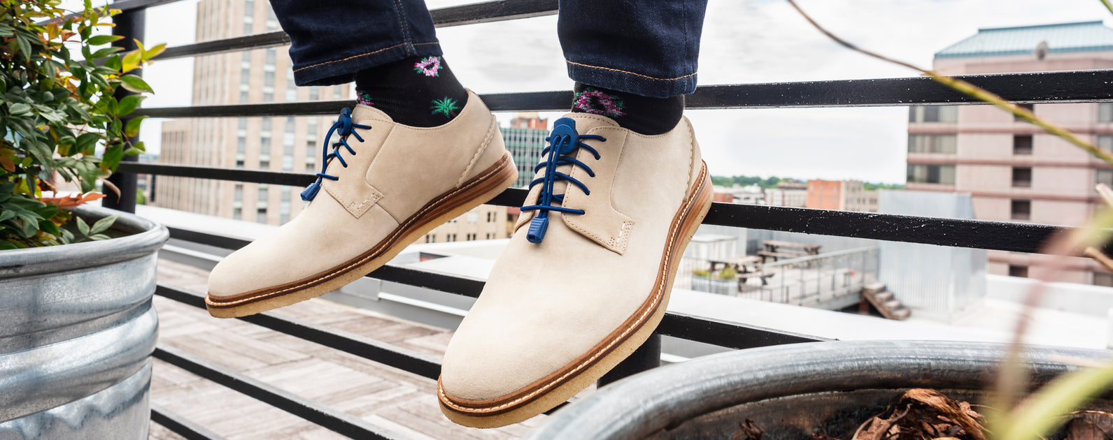 Lock Laces® Never Tie Your Dress Shoes again! No Tie Shoelaces for Dress Shoes